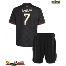 Camisa de Futebol Bayern Munich Serge Gnabry #7 Equipamento Alternativo Infantil 2025-26 Manga Curta (+ Calças curtas)
